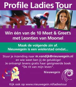 Profile Ladies Tour - meerdaagse Nederlandse wielerwedstrijd voor vrouwen